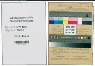 Entnazifizierung Maria Kirch , geb. 08.07.1874 ()