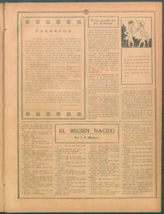 El recién nacido