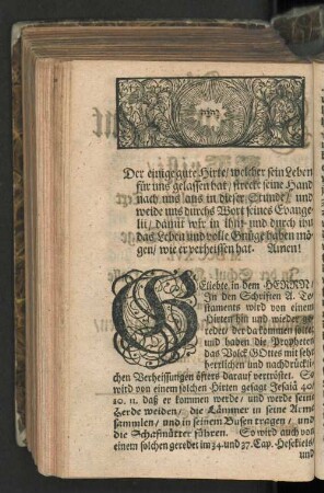 [Das Hirten-Amt Christi/]