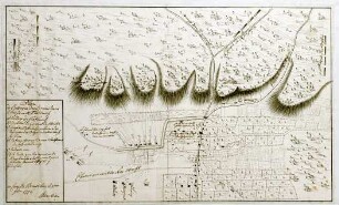 WHK 28 Nordamerikanische Kriege von 1775-1782: Plan der Kämpfe im Wald vor Flatbush, Long-Island