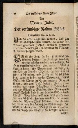 76-88, Am Neuen Jahr.