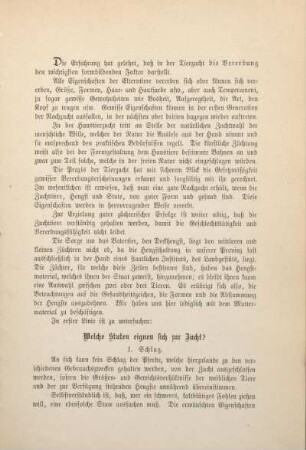 1. Schlag.