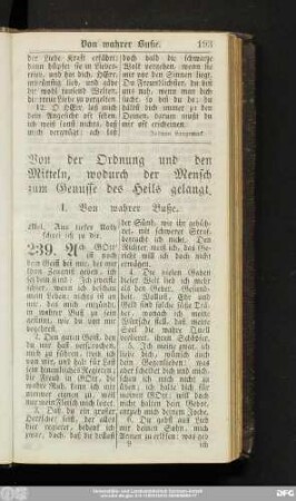 I. Von wahrer Buße.