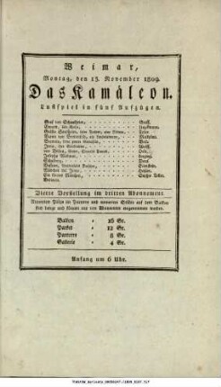 Das Kamäleon