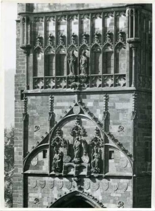 Der altstädter Brückenturm, Prag, Böhmen und Mähren