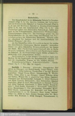 Gasthöfe