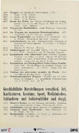 Geschichtliche Darstellungen (Nr. 2018-2300)
