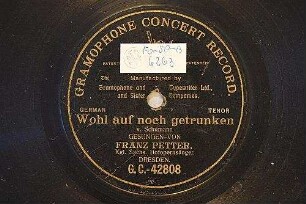 Wohl auf noch getrunken / v. Schumann