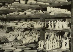 Produktion, Glasurerei, Porzellanmanuf. Meißen