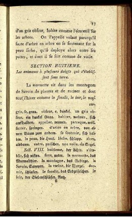 Section Huitieme.