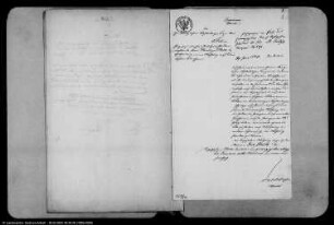 Mutung eines Braunkohlenflözes in der Feldmark Lochau unter dem Namen "Gut Glück"