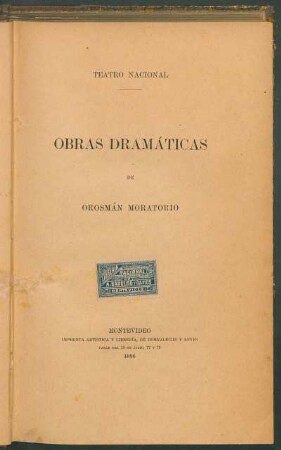 Obras dramáticas