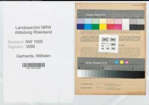 Entnazifizierung Wilhelm Gerhards, geb. 01.11.1887 (Brandmeister)