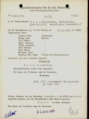 Nerz, Elisabeth