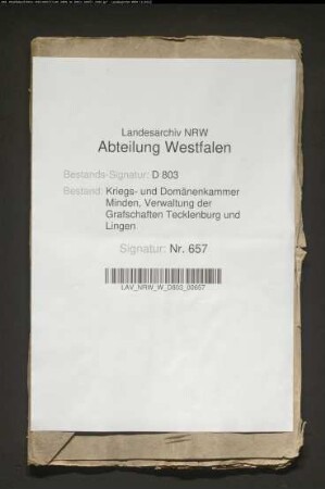 Zustand der Feldmanns-Stätte Nr. 13, Bauerschaft Metten, Vogtei Kappeln (Cappeln)