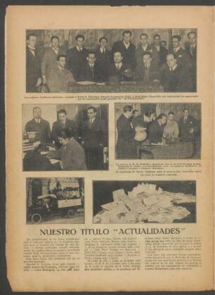 Nuestro título "Actualidades"