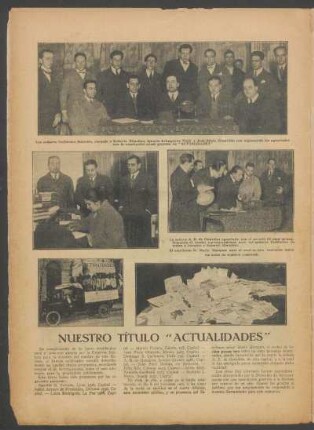 Nuestro título "Actualidades"