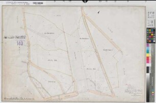Ahsen (Datteln), Umlegung Ahsen, Urkarte II Flur 17