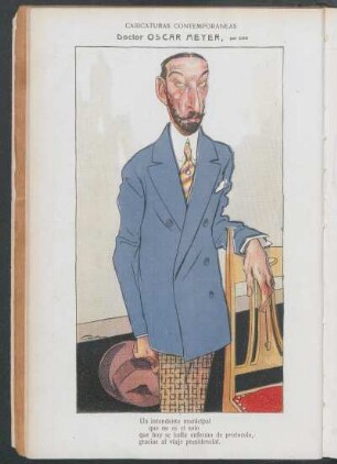 Doctor Oscar Meyer : Caricaturas contemporáneas