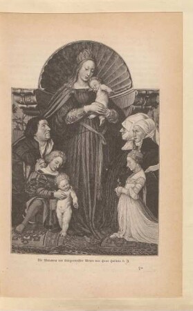 Die Madonna des Bürgermeister Meyer von Hans Holbein d. J.