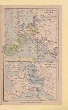 Europa am Ende der Völkerwanderung