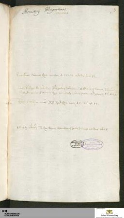 [Gabriel Bucelin: Calendarium historicum]