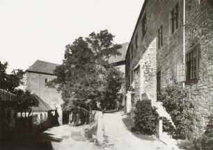 Freyburg, Burg Neuenburg : Freyburg. Schloss Neuenburg. Zugang