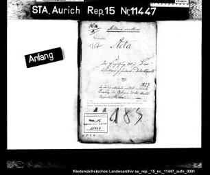 Der Abzug des Infanterie-Detachements aus Leer und die veränderte Bewachung des Gefängnisses dort