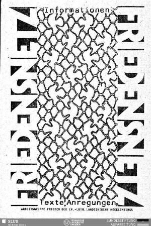 1988,1: Friedensnetz : Informationen, Texte, Anregungen