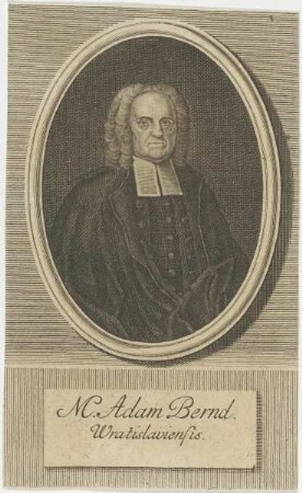 Bildnis des Adam Bernd