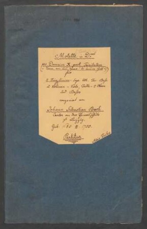 Nimm von uns Herr du treuer Gott; V (4), Coro, orch; BWV 101; BC A 118