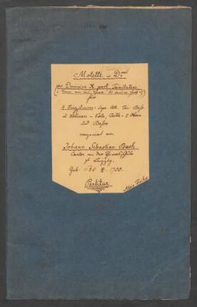 Nimm von uns Herr du treuer Gott; V (4), Coro, orch; BWV 101; BC A 118