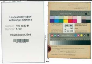 Entnazifizierung Emil Heuckelbach , geb. 11.10.1890 (Konrektor)
