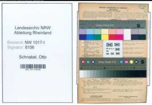 Entnazifizierung Otto Schnabel , geb. 01.02.1898 (Angestellter)
