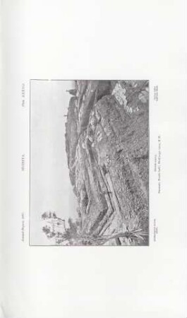 Plate XXXVII. Sîgiriya. Sígiri-Gala. Summit, North half: Bird's-eye view, N.W.