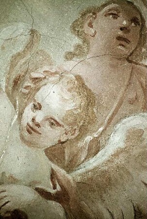 Putti und Engel, das Auge Gottes umkreisend