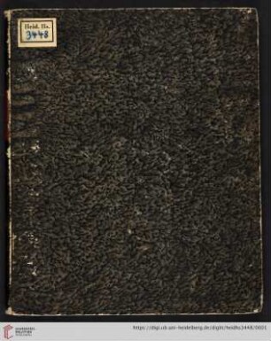 Kritik und Hermeneutik insbesonders des römischen Rechts, vorgetragen von A. F. Justus Thibaut [Sommersemester 1838] : Kollegheft