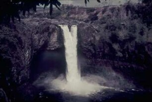 Reisefotos USA. Hawaii. Hilo, Rainbow Wasserfall