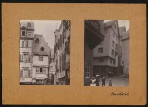 Bernkastel: Ansichten (aus: Skizzen- und Fotoalbum 19)
