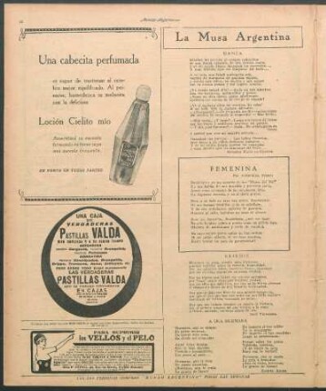 La musa argentina