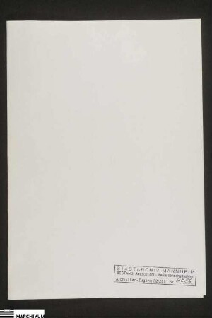 Vermögen des abwesenden Georg Seiffert