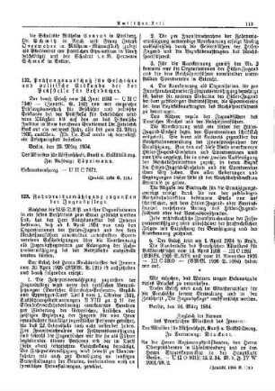 Fahrpreisermäßigung zugunsten der Jugendpflege : [Amtlicher Teil]