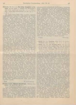 337-338 [Rezension] Menken, Gottfr., Biblische Betrachtungen