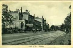Der Bahnhof in Bonn
