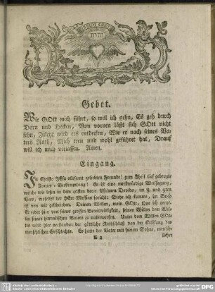 Leichenpredigt : Gebet, Eingang, Abhandlung, Anwendung