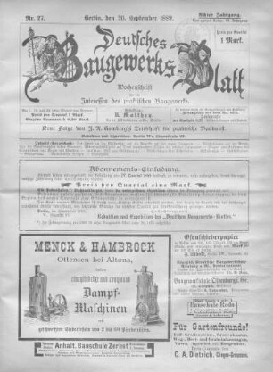 49. Jahrgang. Nr. 27.