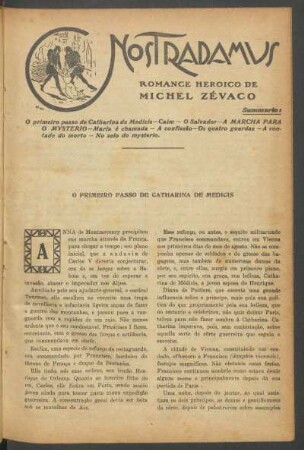 Nostradamus : Romance heróico