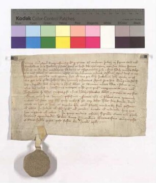 Berthold Stecklin, der Fischer, in Speyer verkauft dem Kloster Maulbronn einen Hofplatz für 30 Pfund Heller.