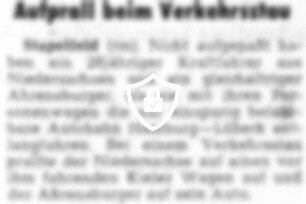 Aufprall beim Verkehrsstau