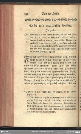 Sechs und zwanzigster Gesang